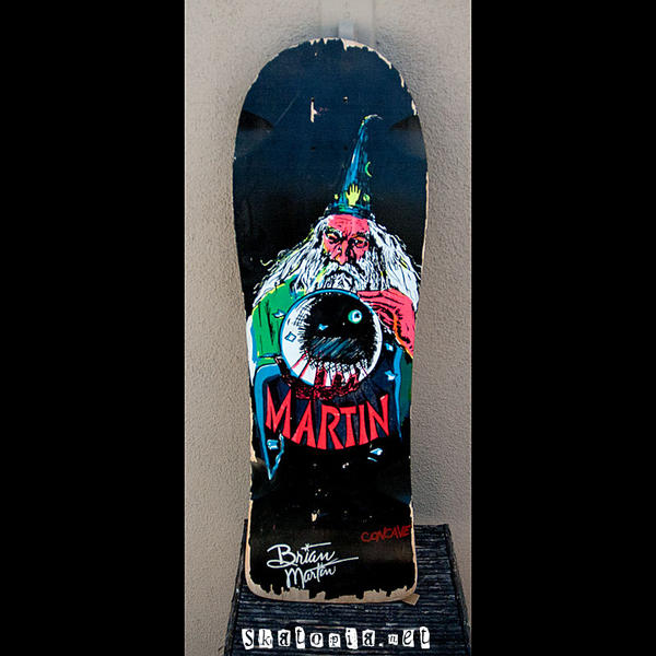 Brian Martin "Wizard" Action Sports Skateboard Deck