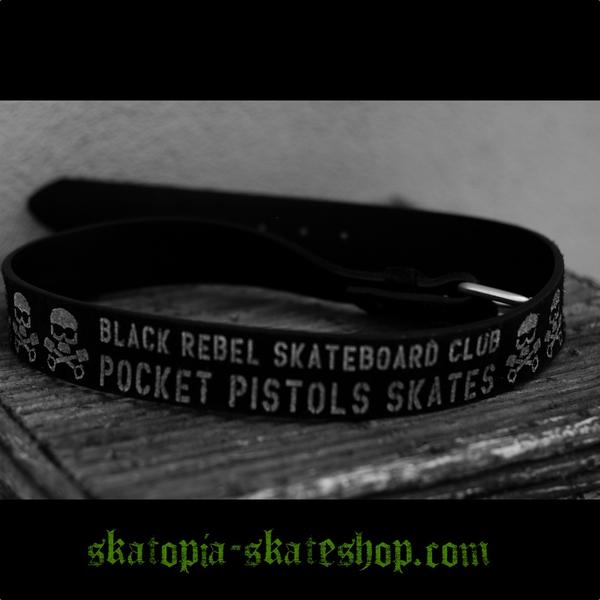 Pocket Pistols Skates Black Rebel Skateboard Club belts